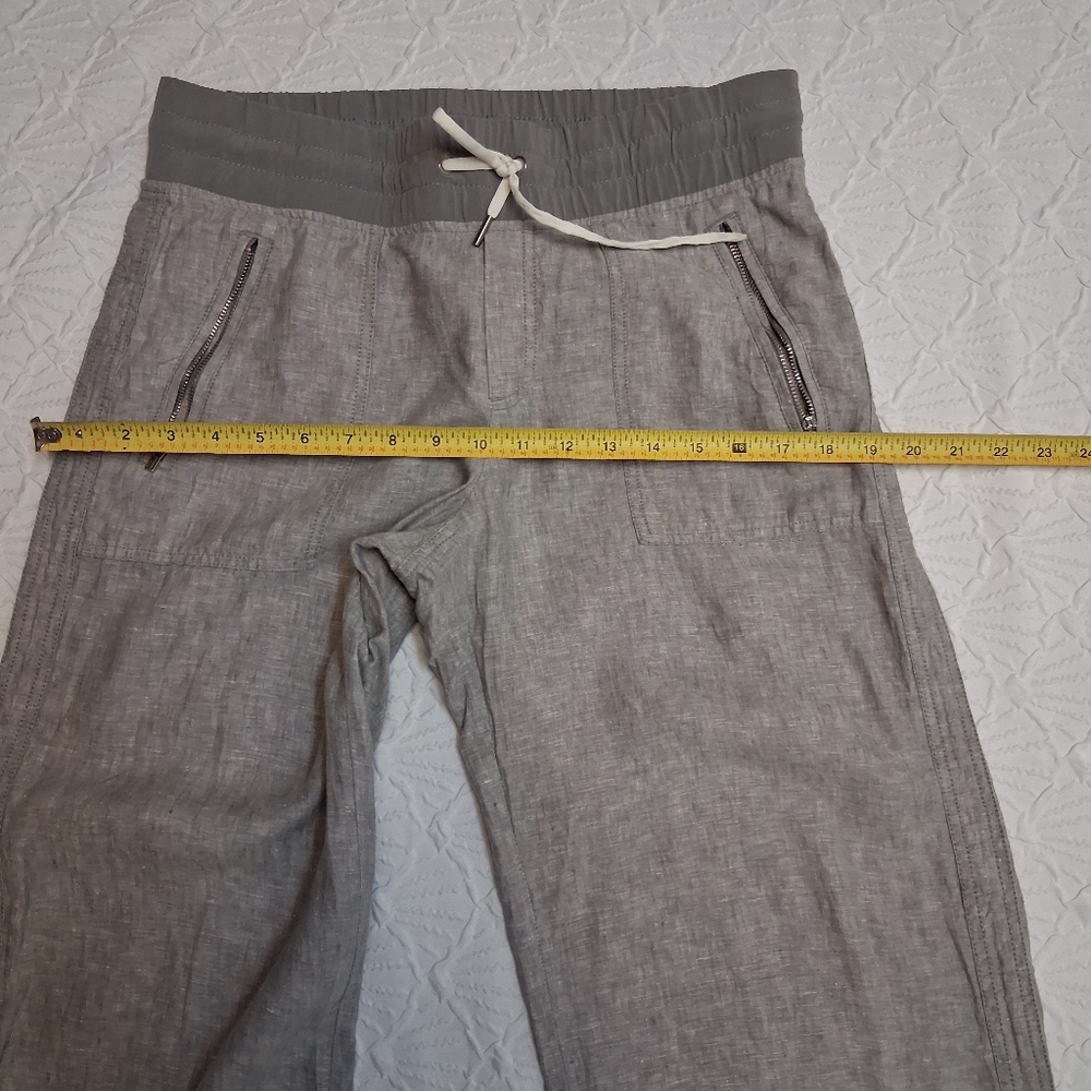 Athleta Dark Gray Relaxed Pants Size 6 - Picture 11 of 16